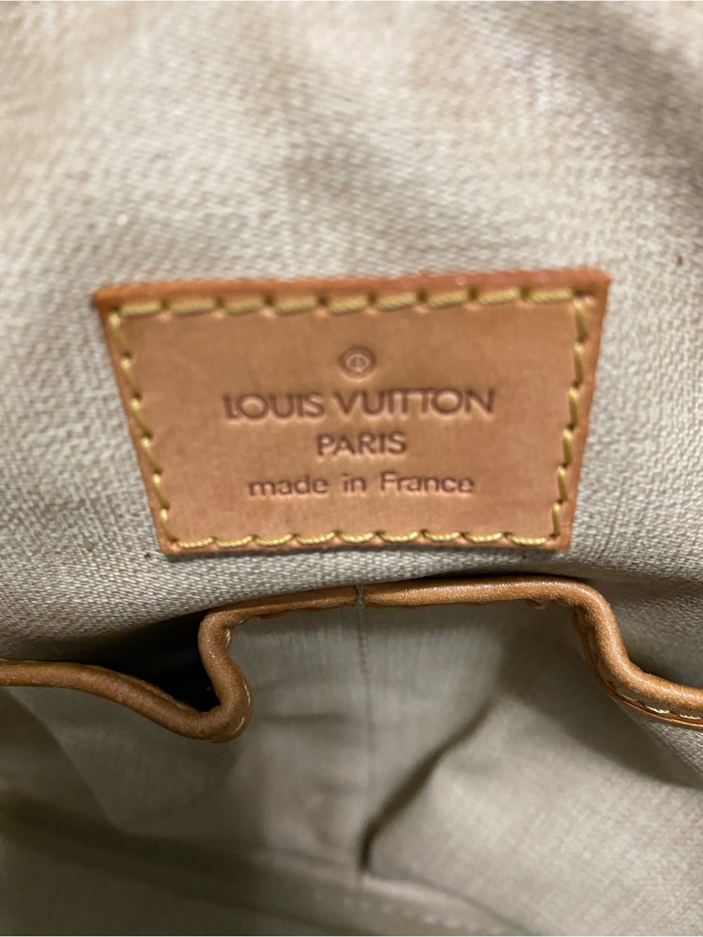Vintage Louis Vuitton Monogram Deauville Handbag - Picture 11 of 16